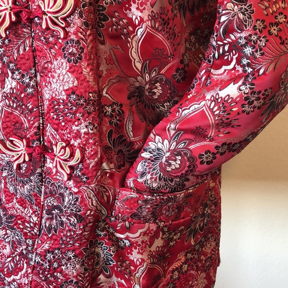 Vintage Chinese Brocade Jacket - Picture 6 of 11